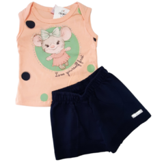 Conjunto Ratinha Cute na internet