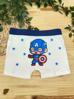 Cueca Boxer Infantil Personagens - TAM P - Cucundê Kids