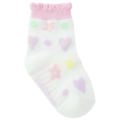 Kit 3 Meias Coloridas 16-20 Infantil Feminina Pimpolho - comprar online