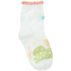 Kit 3 Meias Coloridas 26-30 Infantil Feminina Pimpolho