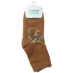 Kit 3 Meias Coloridas 31-34 Infantil Masculina Pimpolho