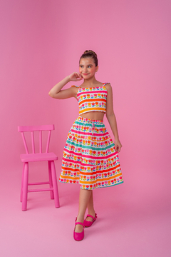 Conjunto Marcella Tulipas Coloridas