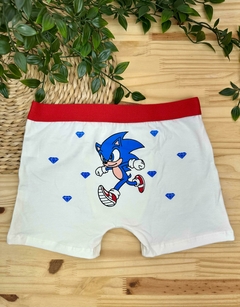 Cueca Boxer Infantil Personagens - TAM GG na internet