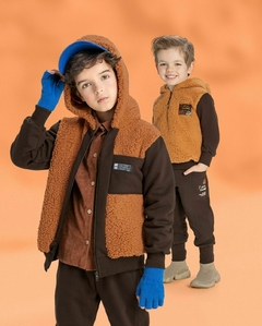 Conjunto Revolution Brown Moletom e Teddy - comprar online