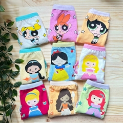 Calcinha Infantil Personagens - Tam P - comprar online