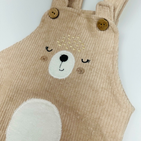 Jardineira Ursinha Amiga