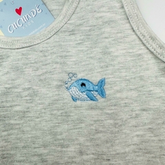 Macacão Baleia Baby - Cucundê Kids