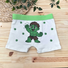Cueca Boxer Infantil Personagens - TAM G
