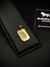 Pingente Placa Cristo em Alto Relevo Diamantado Banhado a Ouro 18K