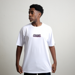 Camiseta Abda Over 3D branca