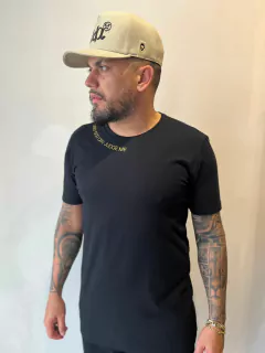 Camiseta Longline Abda Blessed Preta