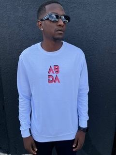 Blusa Moletinho Abda 3d Branco