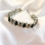 Brazalete Virginia Negro y Humo - comprar online