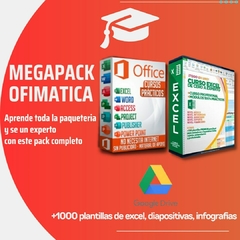 Pack de cursos de microsoft office, excel