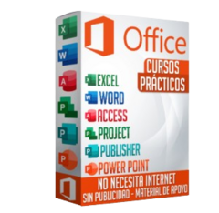 Pack de cursos de microsoft office, excel - comprar en línea