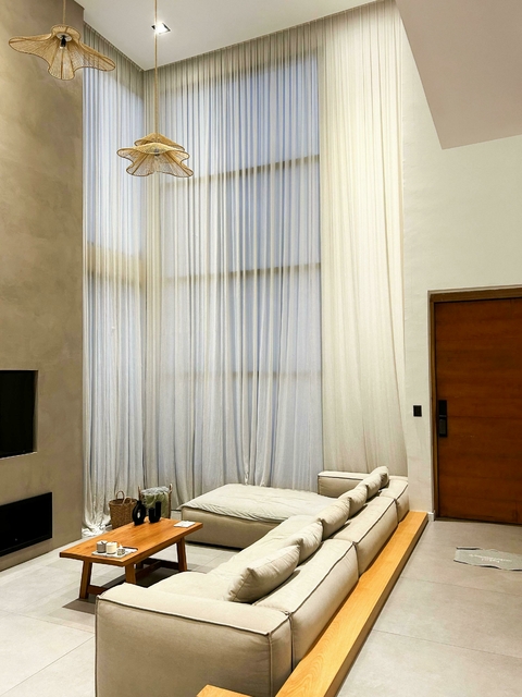 Cortinas tradicionales doble altura