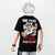 Camiseta de grande envergamento do anime japonês masculino e feminino, blusa de - AnimeKi