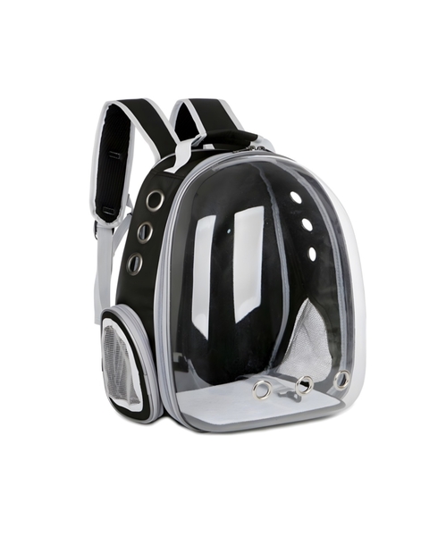 MOCHILA TRANSPORTADORA TRANSPARENTE