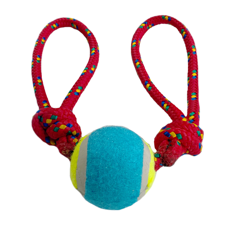 SOGA DOBLE MANIJA C/ PELOTA DE TENIS