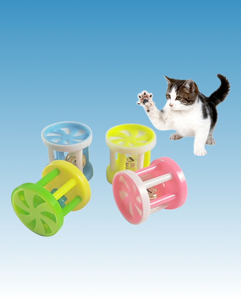 TAMBORCITOS PARA GATO x 4 unidades