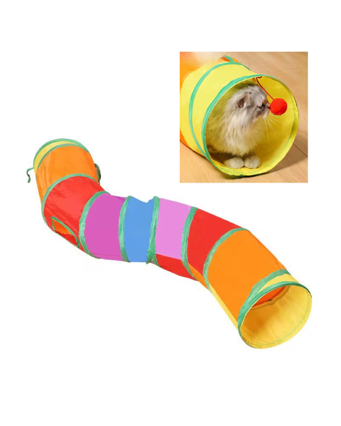 TÚNEL PLEGABLE PARA GATO SIMPLE