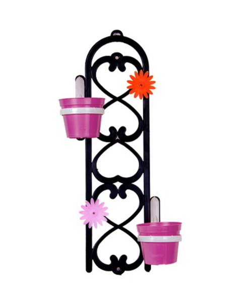 MENSULA VERTICAL C/ 2 MACETAS Nº8