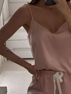 Pijama Aurora - Rosê - comprar online