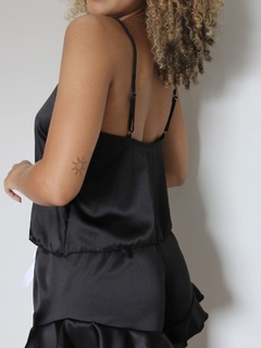 Pijama Aurora - Preto na internet