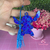 Chaveiro do Stitch com pompom ou franja (Azul, rosa ou outras cores) - loja online