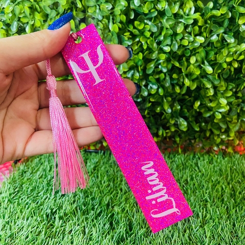 Marca Página Personalizado Resina Epóxi