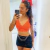 Top Summer laranja - My Place - comprar online