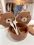 Lunchera my bear con set de cubiertos - francescababyclothes