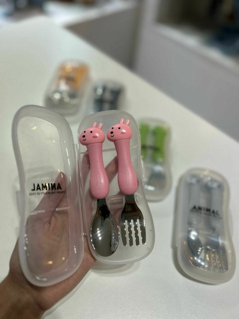 Set de cubiertos Animalitos