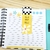 Caderno duplo Bem me quero 15cm - Ateliê Mimos Criativos