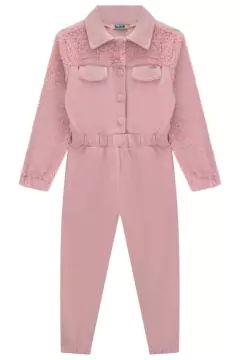 Macacão Different em Moletom e Pelo Carneirinho ROSE KUKIE628182 - comprar online
