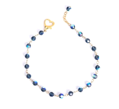 Collar Corazón Azul - ÁTICA