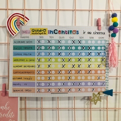 Quadro de Incentivos - Lia Lojinha do Bebe