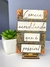 Placa decorativa P