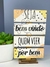 Placa decorativa P