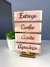 Placa decorativa P