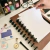 Caderno inteligente de disco A5 preto all black minimalista folhas pautadas - loja online