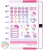 Caderno Inteligente Hello Kitty Grande 11 discos Oficial 28x21,5cm - loja online