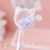 Caneta gel glitter gatinho - Fofuras da Lih