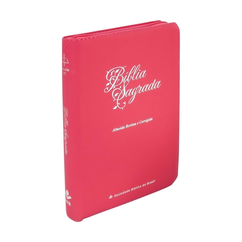 BIBLIA C ZIPER - Grande Lt Gigante PINK ARC065LGiL