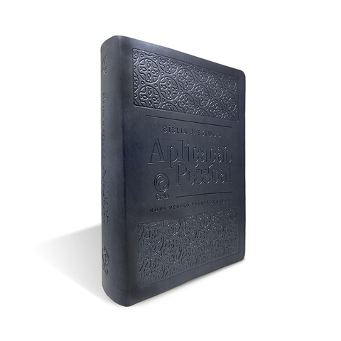 BIBLIA DE ESTUDO - APLICACAO PESSOAL NVT Luxo Preta