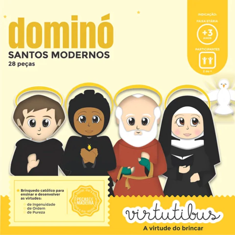 Jogo de Dominó - Loja Católica Pequena Flor
