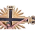 Crucifixo de Mesa Ornado - 60cm - Loja Católica Pequena Flor
