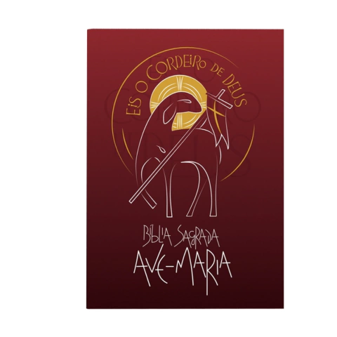 Bíblia Ave-Maria - Eis o Cordeiro de Deus - Branca ou Vermelha - comprar online