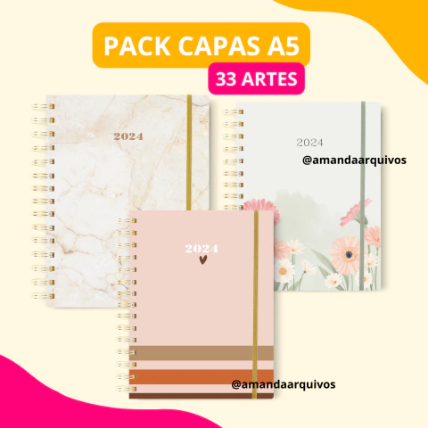 PACK 33 capas A5