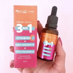 MAX LOVE SERUM FACIAL 3 EM 1 -30ml na internet